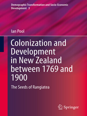 cover image of Colonization and Development in New Zealand between 1769 and 1900